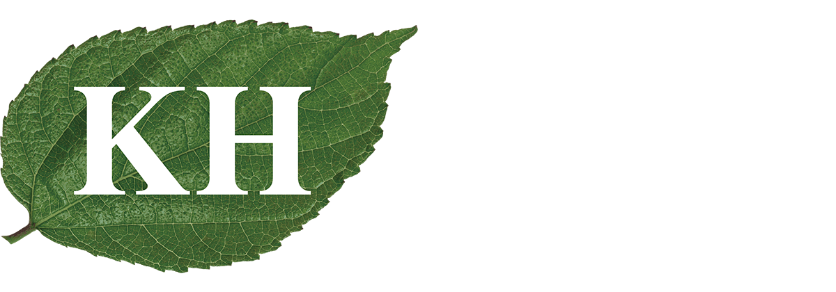 Логотип Kingherbs Limited, лидера в производстве растительных и растительных ингредиентов.